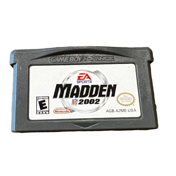 Nintendo Madden 2002 for Gameboy Game Cartridge - Picture 1 of 2